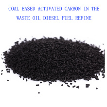 Carbone activé à base de charbon de haute qualité dans l&#39;huile usée